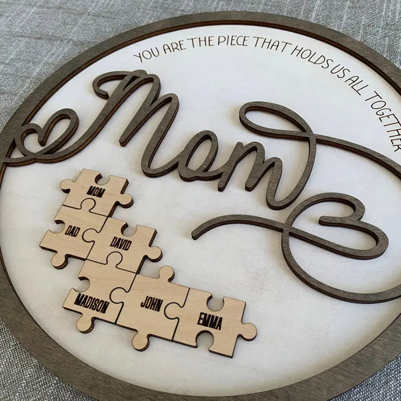 Creative Wooden Puzzle Ornaments For Mother's Day GypsyLadys