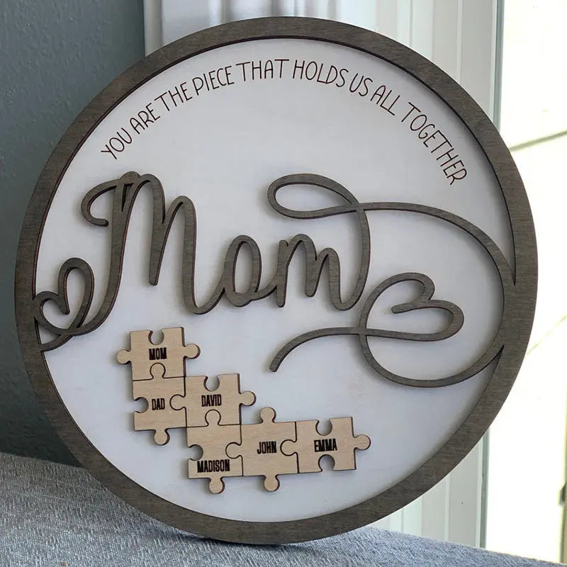 Creative Wooden Puzzle Ornaments For Mother's Day GypsyLadys