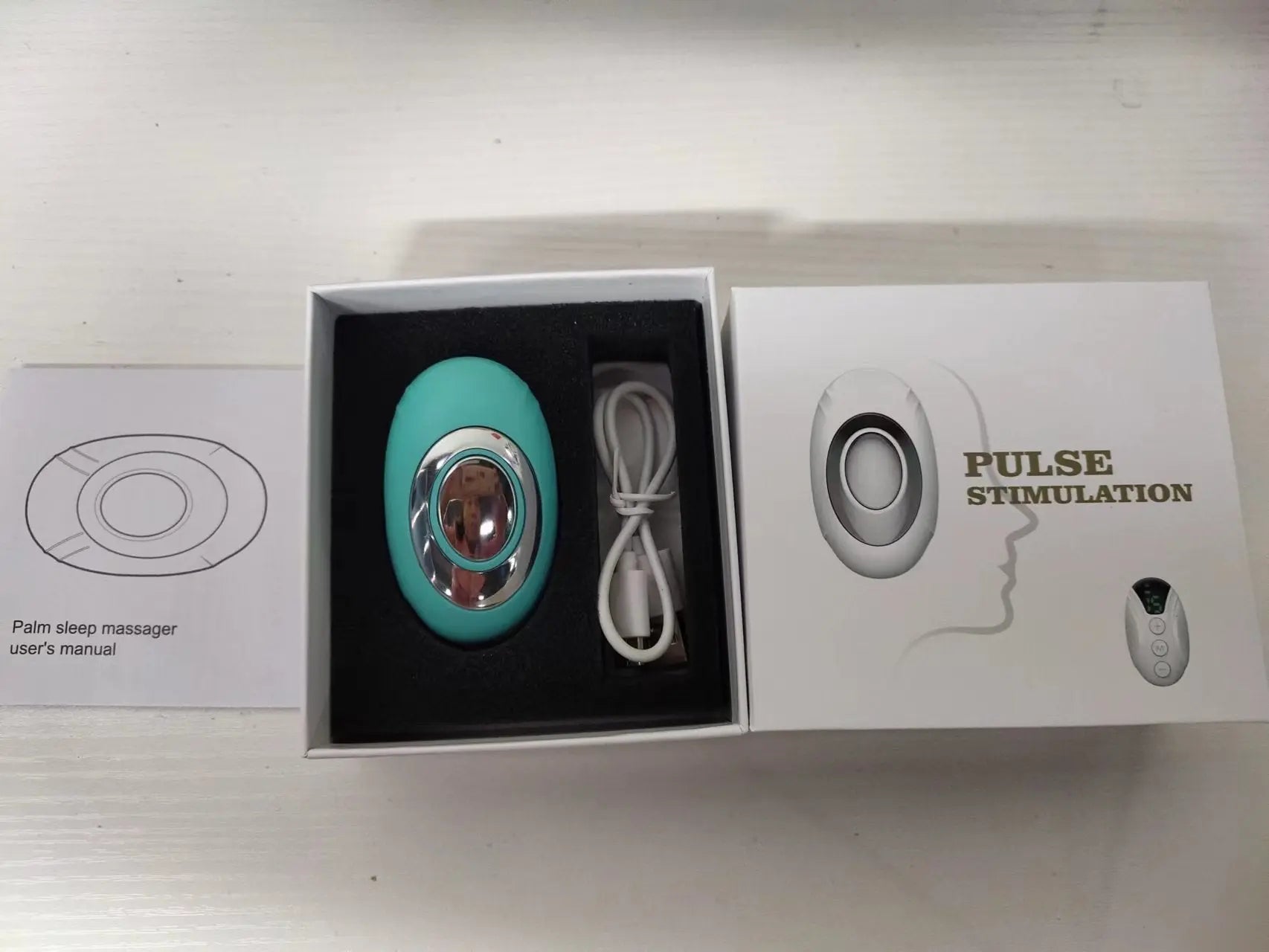 Intelligent Charging Hand-held Pulse Decompression Insomnia Help Device GypsyLadys